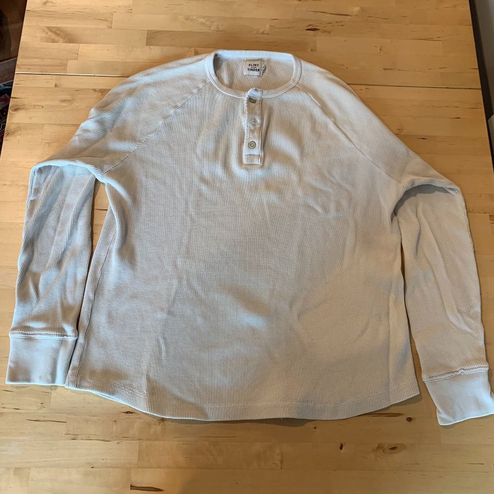 Flint and Tinder Waffle Henley